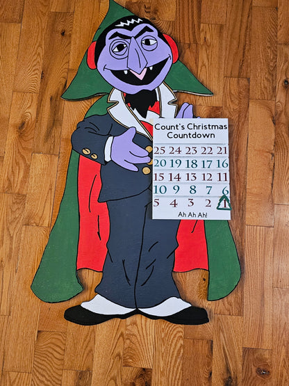 Count Von Count Christmas Calendar