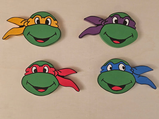 Teenage Mutant Ninja Turtles Heads