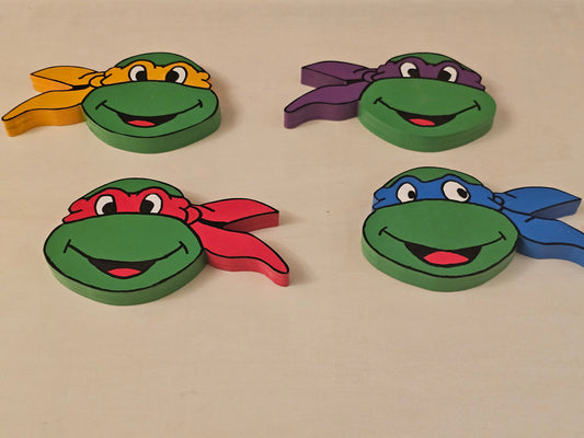 Teenage Mutant Ninja Turtles Heads