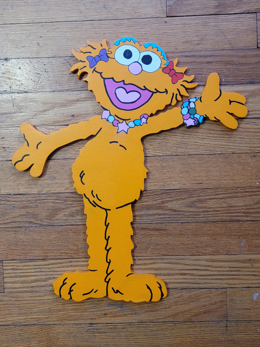 Zoe from Sesame Street