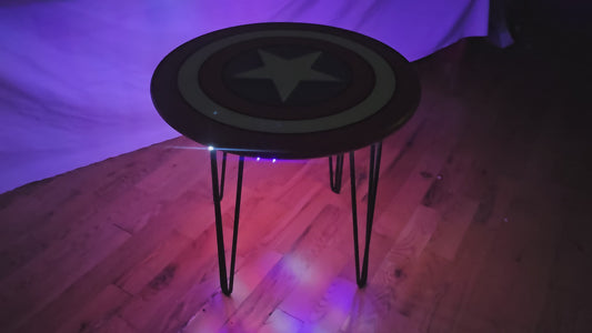 Captain America Shield Coffee Table
